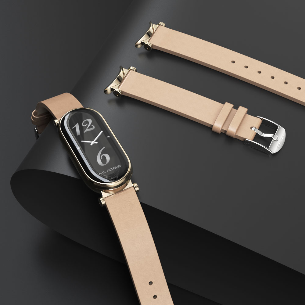Health Wellness Bracelet - Lederband Für MI Band 10 11