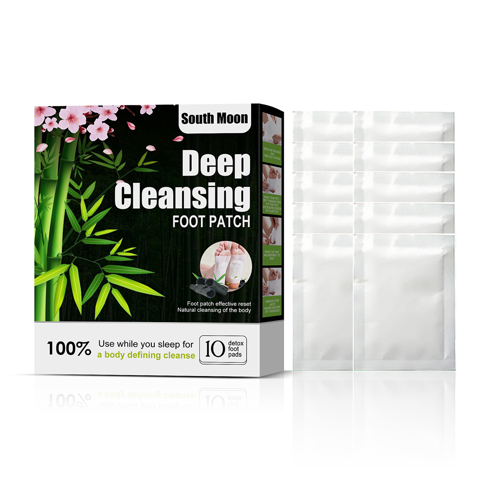 Detox Foot Patch - Unisex Entgiftungs-Fußpflaster Ingwerpflaster zur Entgiftung und