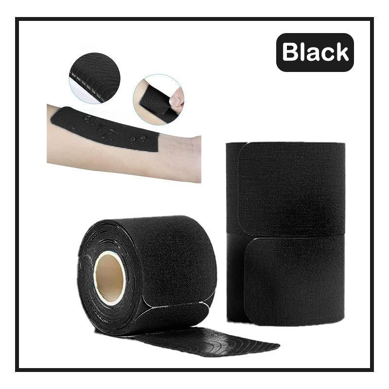 Sports Taping Precut - 5cmX5m Vorgeschnittenes Kinesiologie-Tape Elastisches Trainings-Muskelband Typ