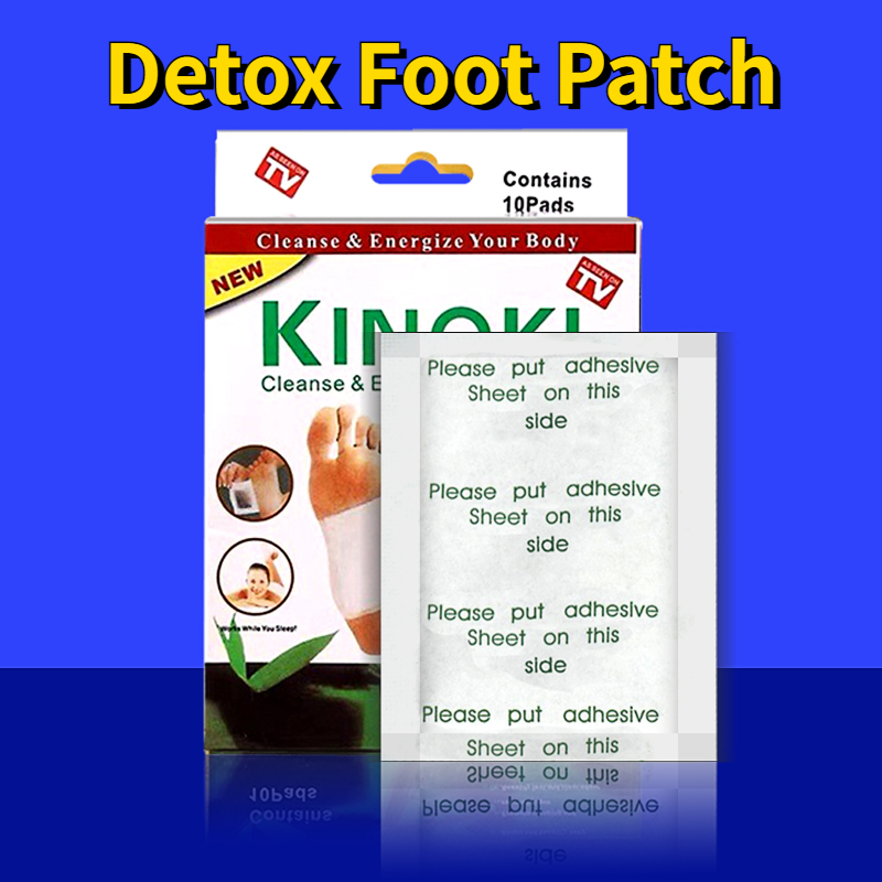 Detox Foot Patch - Korea Kinoki Natürliche Pflanzliche Detox Fuß