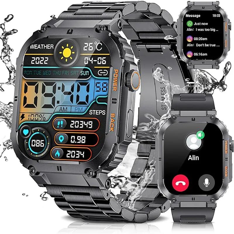 Health Wellness Bracelet - LIGE Outdoor Sport Fitness Smartwatch Für