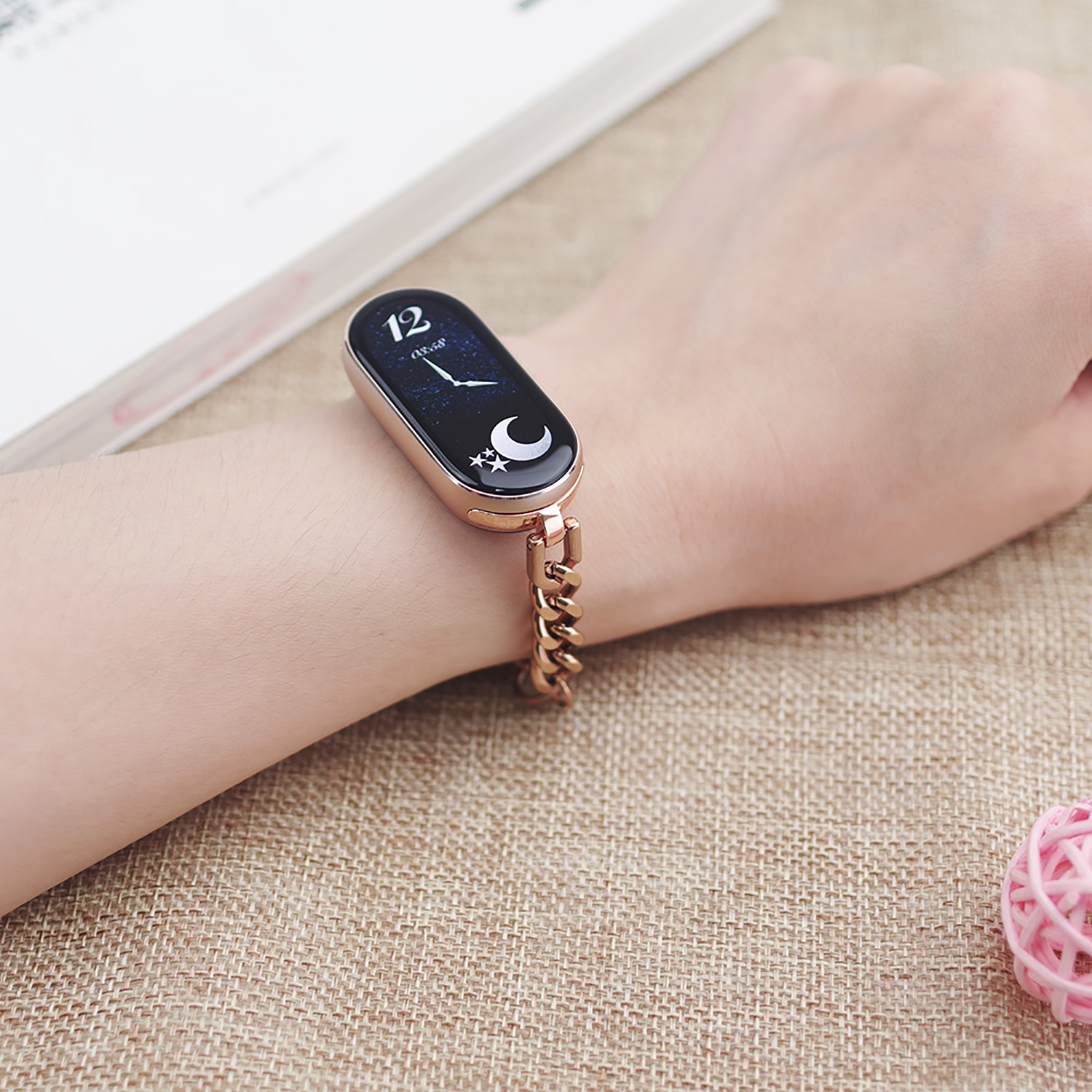 Health Wellness Bracelet - Armbandkette für Mi Band 11 kompatibel