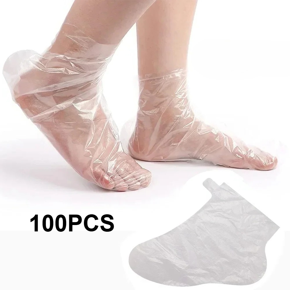 Detox Foot Patch - 100 Stück Fußmasken-Beutel, Einweg, transparent, PE,
