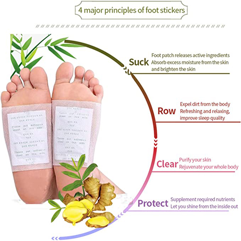10 Stück Entgiftungs-Fußpflast – Detox Foot Patch Bewertung und Preis