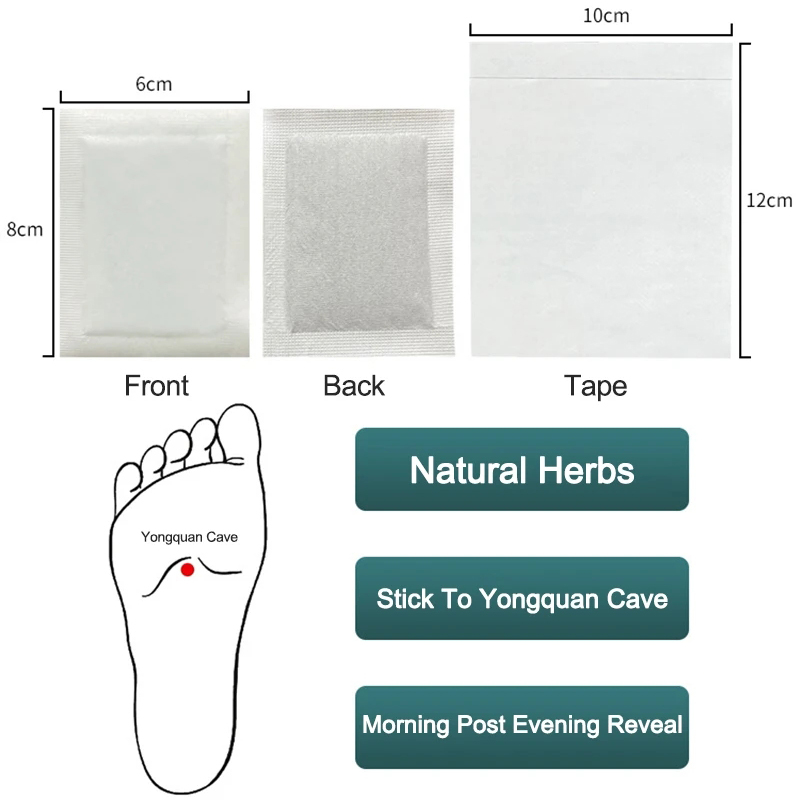 10 Stück Entgiftungs-Fußpflast – Detox Foot Patch Bewertung und Preis