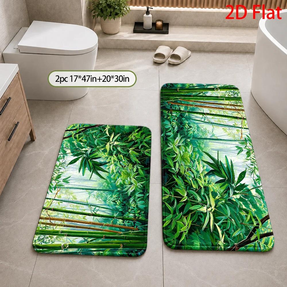 Tropisches Bambus-Dschungel-Mu – Bamboo Bath Mat Bewertung und Preis