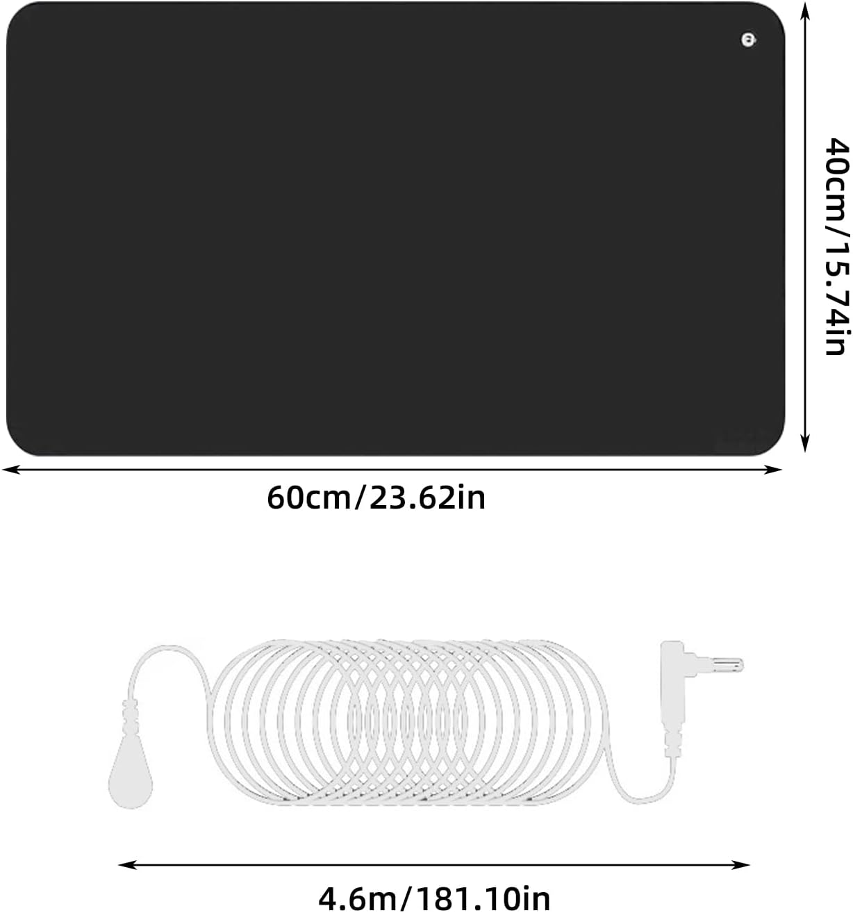 40 x 60 cm Erdungsmatte mit Er – Therapy Health And Wellness Bewertung und Preis