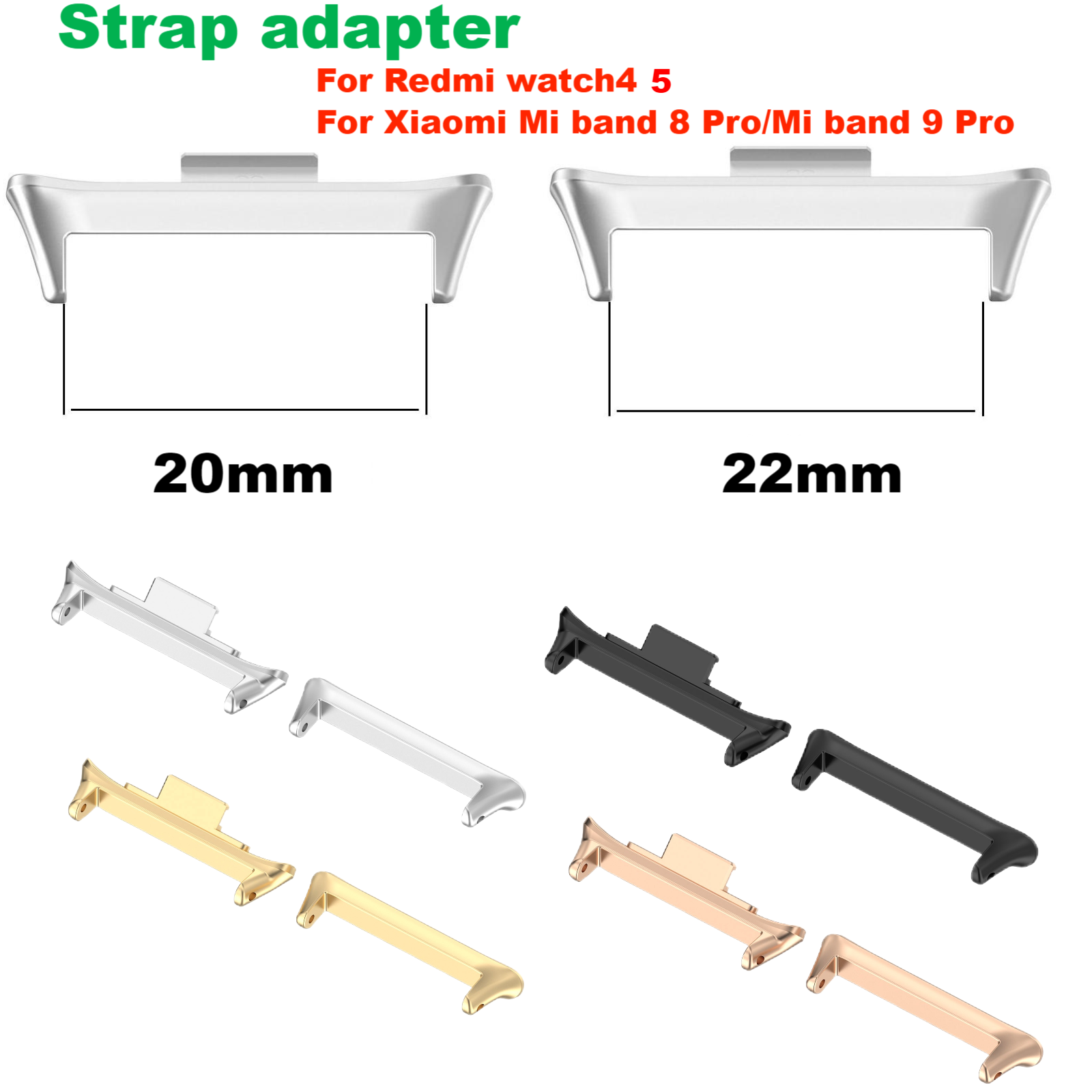 1 Paar Adapter für Redmi Watch – Health Wellness Bracelet Bewertung und Preis