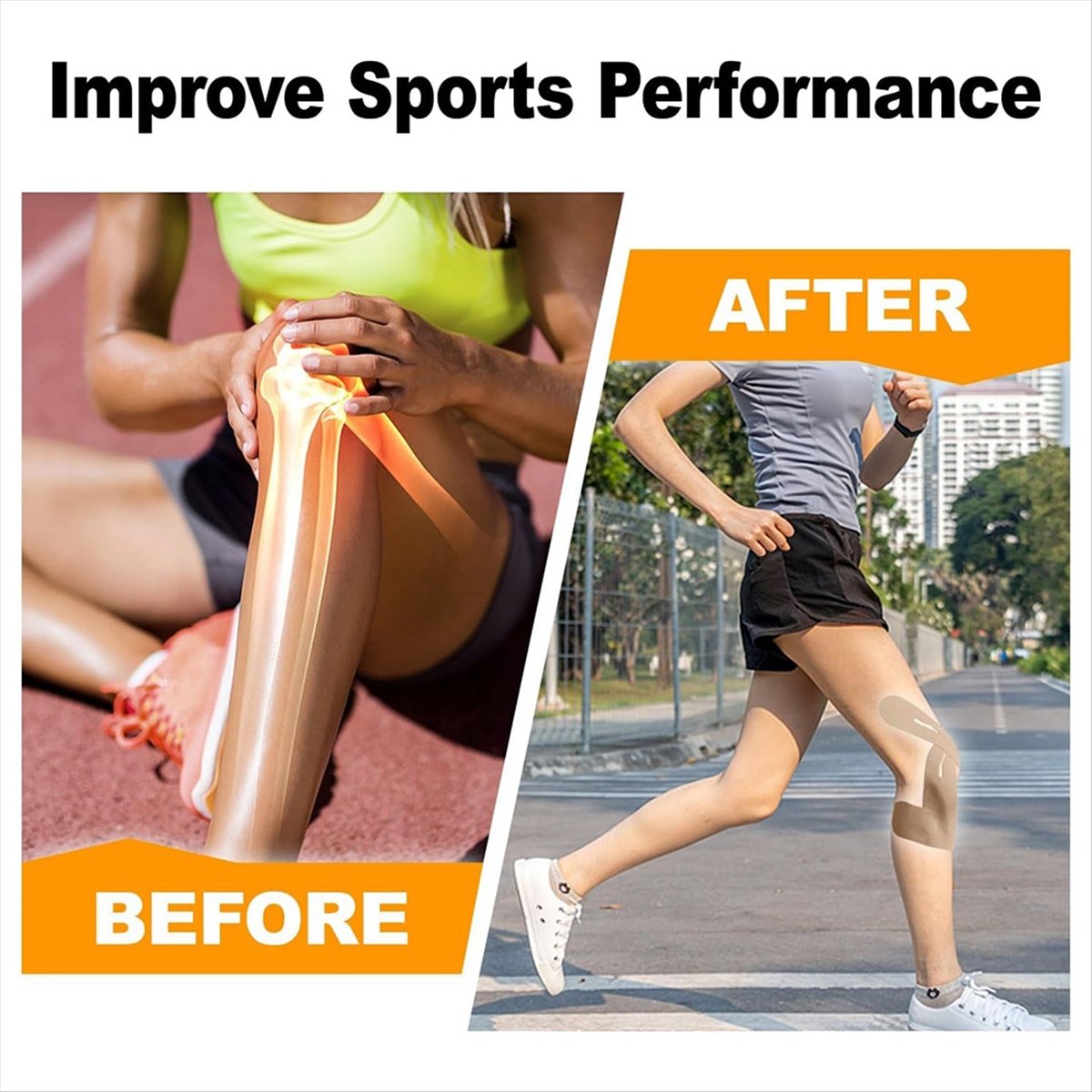 10 Stück vorgeschnittenes Kine – Sports Taping Precut Bewertung und Preis