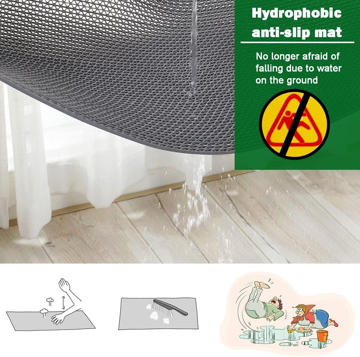 Minimalistische Rutschfeste Ma – Bamboo Bath Mat Bewertung und Preis