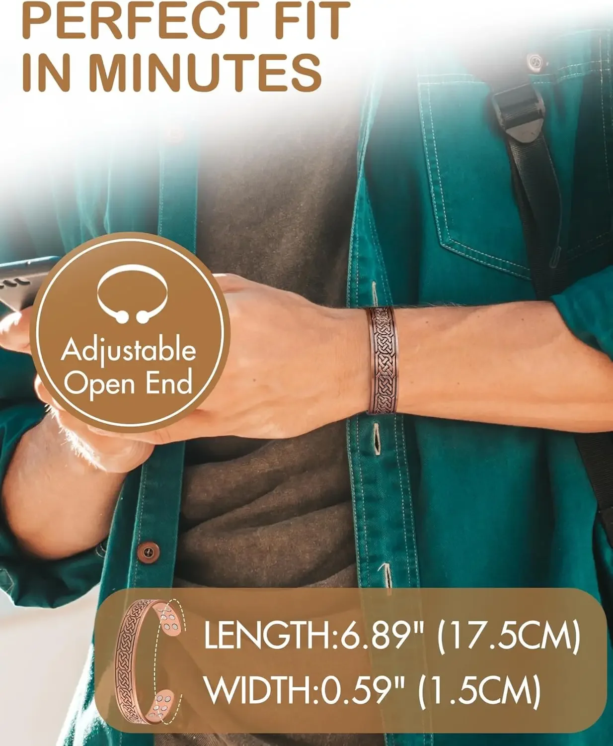 ARADOO Vintage-Armband aus rei – Therapy Health And Wellness Bewertung und Preis
