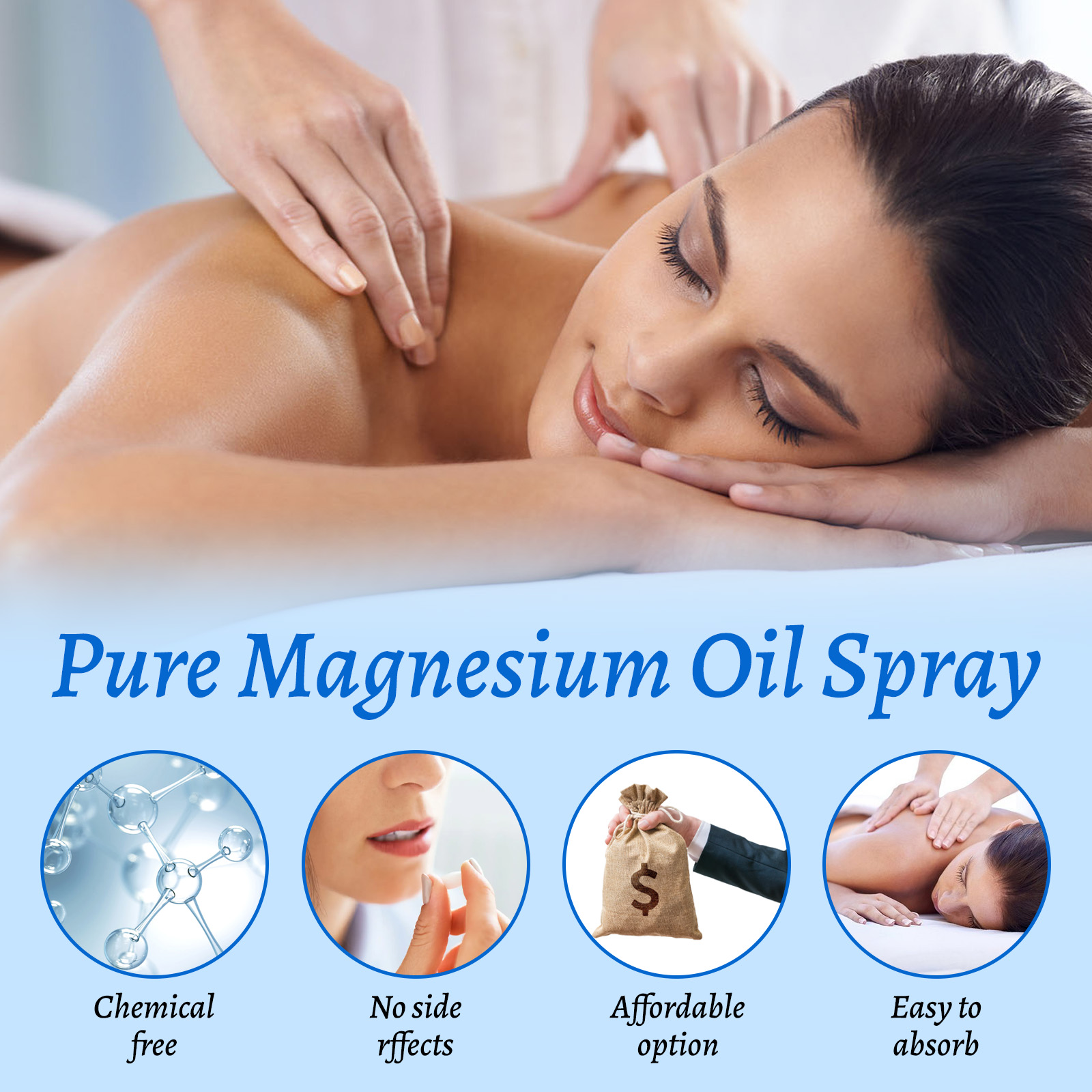 Natürliches Magnesiumöl 60 ml  – Bath Salts Magnesium Bewertung und Preis