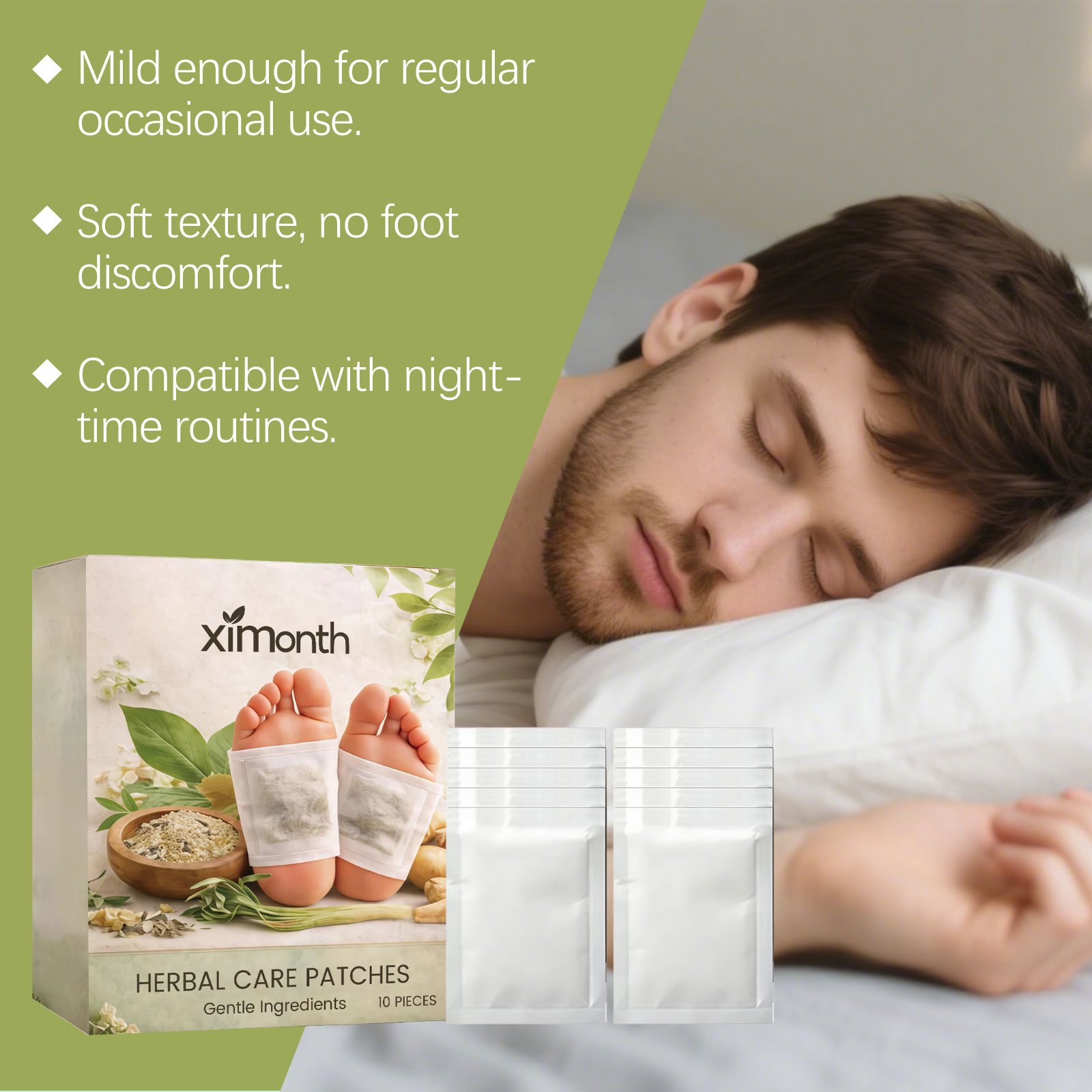 Natürliche Kräuter-Entgiftungs – Detox Foot Patch Bewertung und Preis