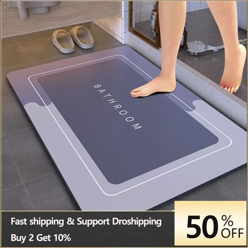 Badematte, super saugfähig, ru – Bamboo Bath Mat Bewertung und Preis